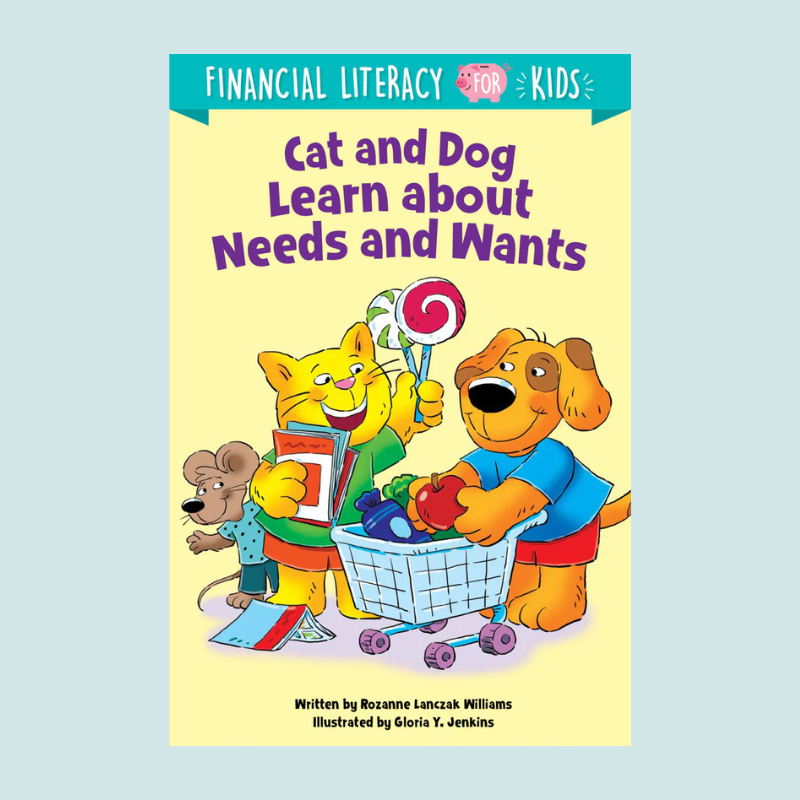 Cat and Dog Learn about Needs and Wants