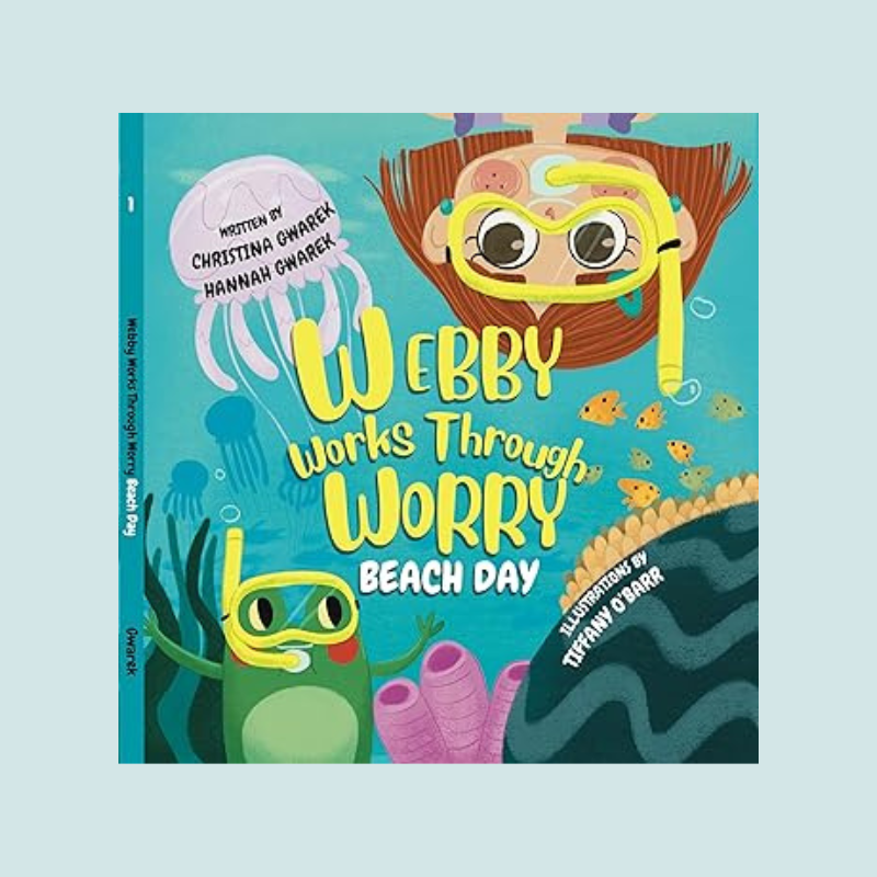 Webby Works Through Worry Beach Day