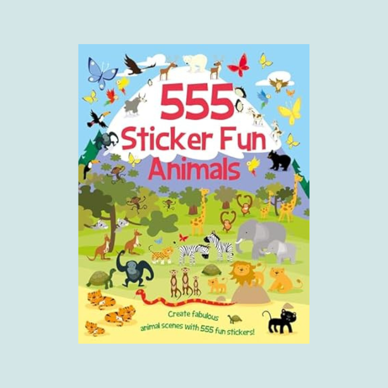 555 Sticker Fun Animals