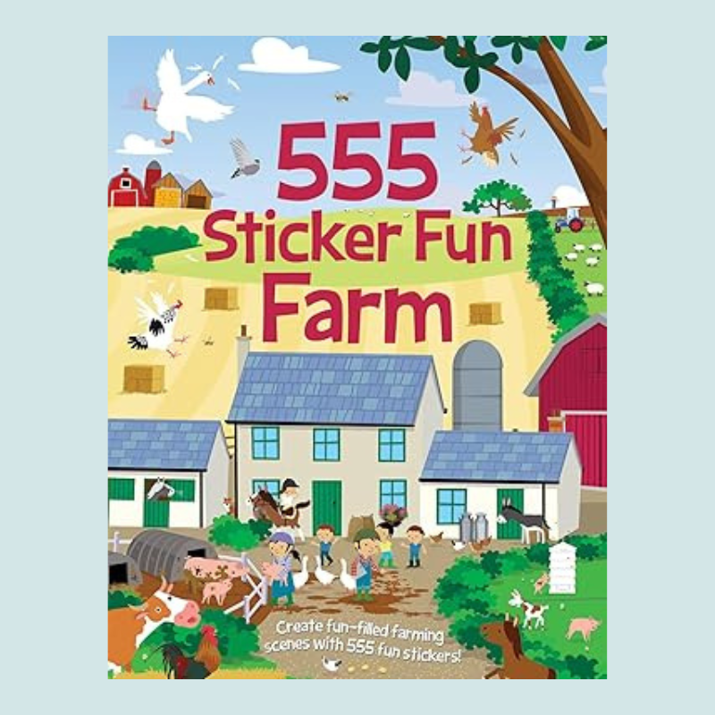555 Sticker Fun Farm