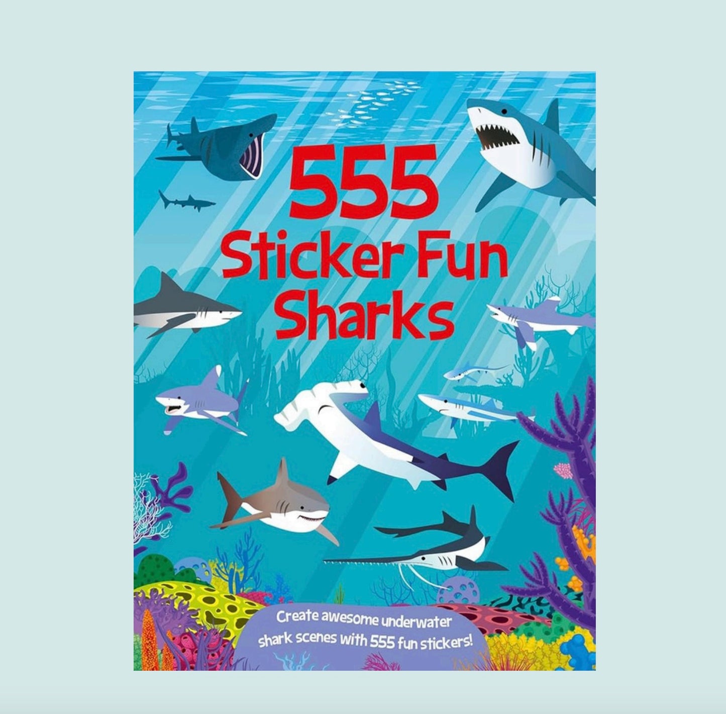 555 Sticker Fun - Sharks