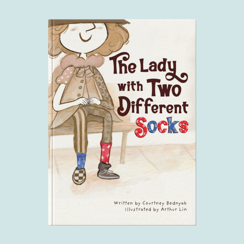 The Lady With Two Different Socks