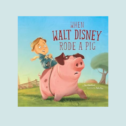When Walt Disney Rode A Pig