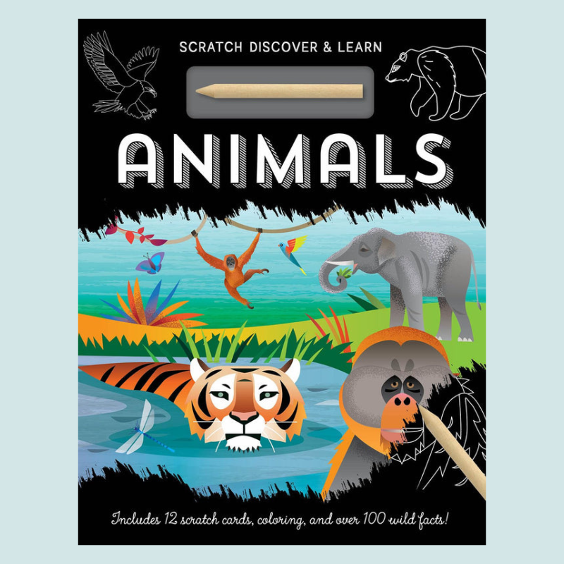 Animals (Scratch, Discover & Learn)
