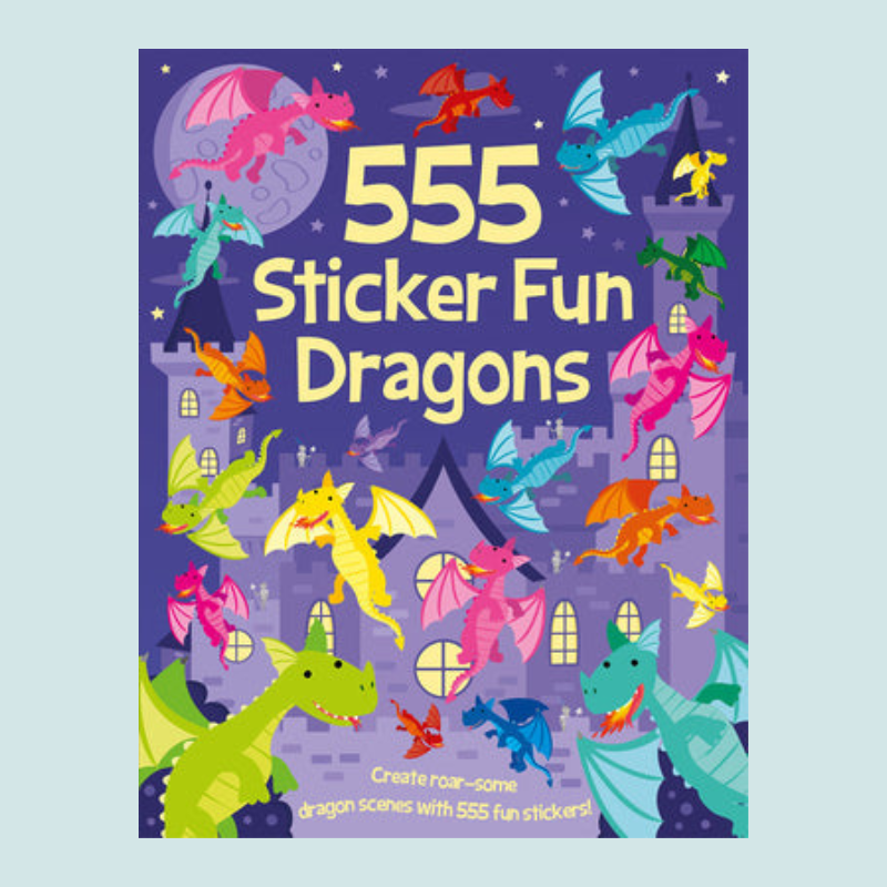 555 Sticker Fun Dragons