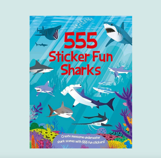 555 Sticker Fun - Sharks
